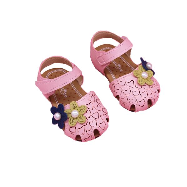 

0-1-3 years old girl summer princess shoes hollow out toddler infant anti-slip soft bottom beach shoes baby girls
