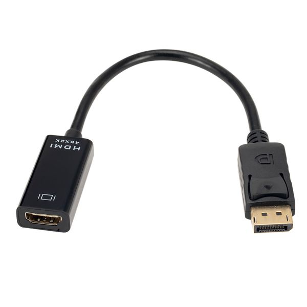 

22cm mini dp male to hdmi female active adapter supports hd 4k 2k