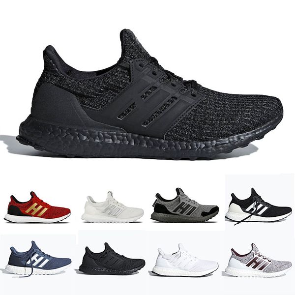 

new game of thrones x ultra 4.0 house stark lannister mens running shoes orca white burgundy primeknit sports trainers men women sneakers