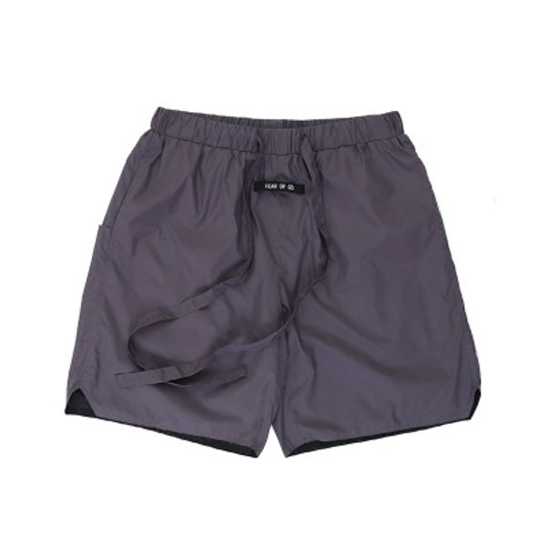 

in stock black grey streetwear drop crotch shorts men summer fashionable jogger shorts drawstring male