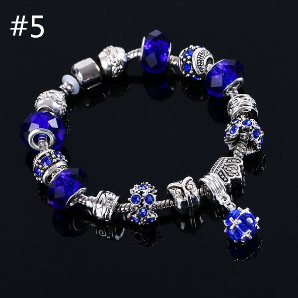 

бисером подвески ювелирные изделия браслеты бесконечность бусины браслет 6 цветов мода серебряные маргаритки муранский европейский шарм буси, Golden;silver