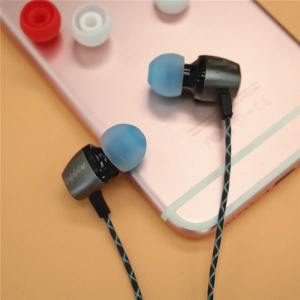 Substituição de silicone Earbud Dicas silicone macio capa para Samsung In-Ear Headphones Fones de ouvido Acessórios