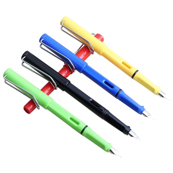

promotional elegant plastic fountain pen luxury pens office school or gift stationery supplies writing black blue red