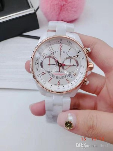 

роскошь Женщины Часы Многофункциональный Автоматизированный движение керамики