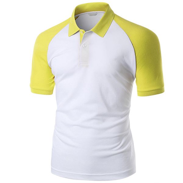 

Fashion Casual Pure Color Pallened Bussiness Mens Shirts Designer Lapel Neck Short Sleeve Vintage Tops Men Casual Tees