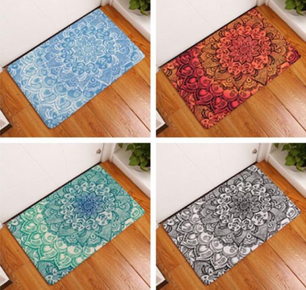

geometric door rug anti-slip outdoor kitchen living room floor mat bedroom carpet doorway floor beach mat 50*80cm