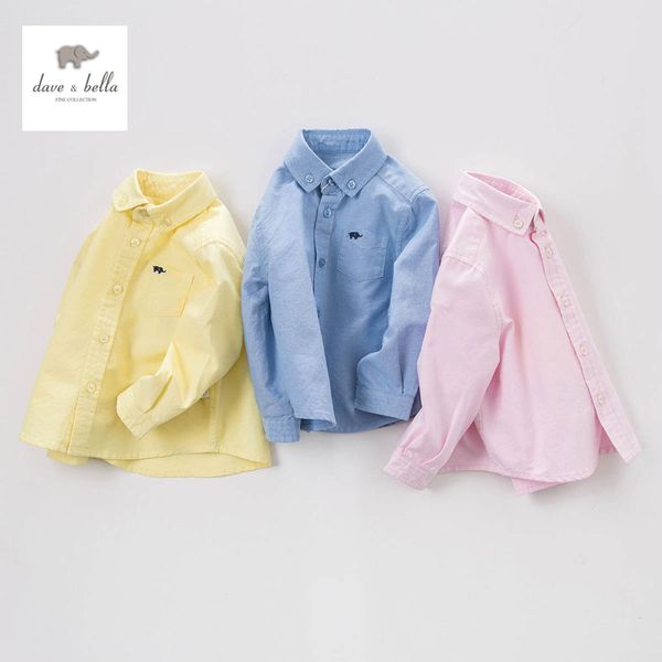 

db5010 dave bella spring baby boys latest boutique shirts casual pink shirts, White;black