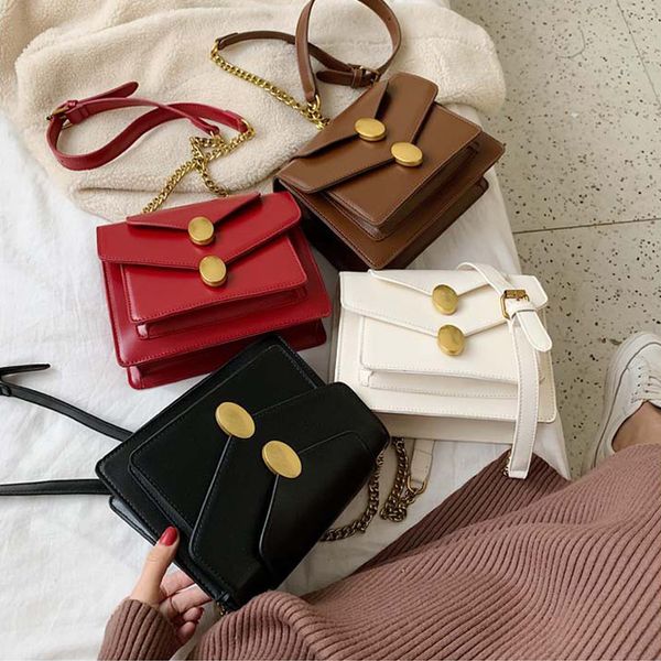

women handbags autumn and winter new style shoulder bags chain handle bag fashion wild messenger bag bolsas