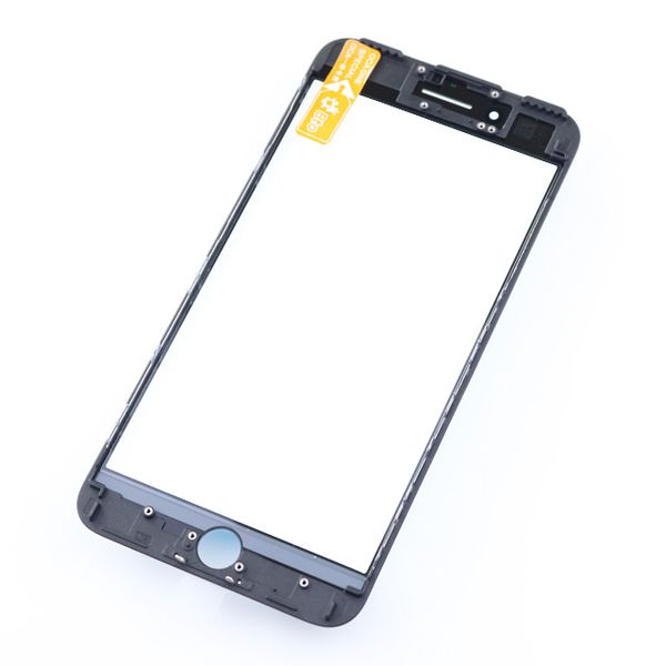 

3 in 1front glass with bezel frame oca outer glass lens replacement iphone 6g 6plus 6s 6splus 7g 7plus 8g 8plus touch panels