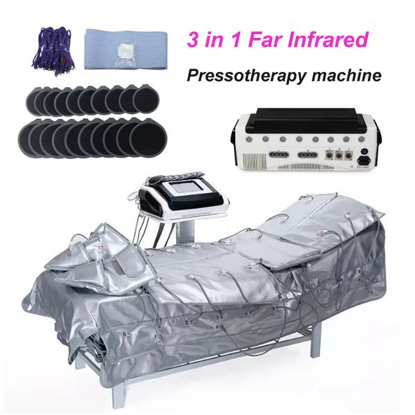 

multi function air wave pressure far infrared heat pressotherapy slimming weight loss machine