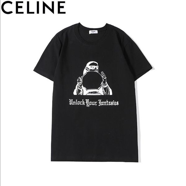 

2020 luxury men's t-shirt fashion harajuku casual t-shirt men's t-shirt short sleeve letters printed embroidery decals funny 663, White