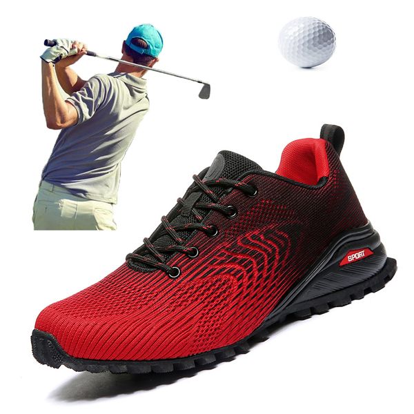 

2020 big size 38-50 mens golf sport shoes summer breathable outdoor golf training sneakers mens professional golfing shoes