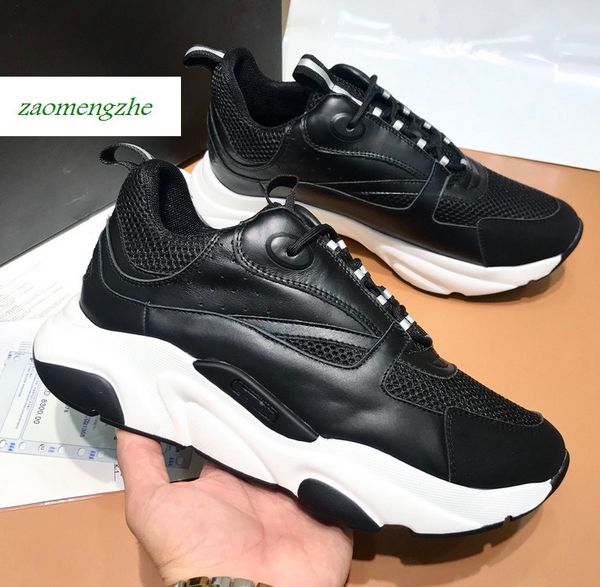 

2020selling calfskin 3 meters material men's and women's fashion casual shoes 36-45 n26, Black