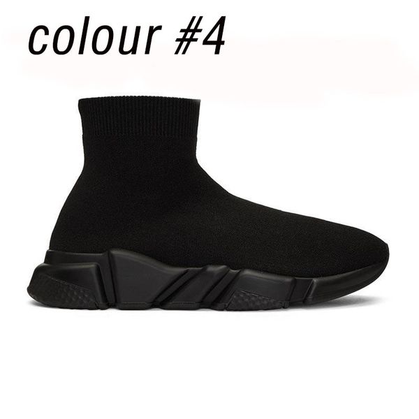 

2020 speed trainer socks shoes for men women triple black white red casual shoes fashion designer sneakers ankle boot cs04