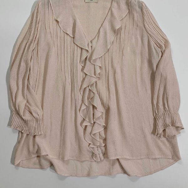 

women shirt new long sleeve v-neck shirt, White