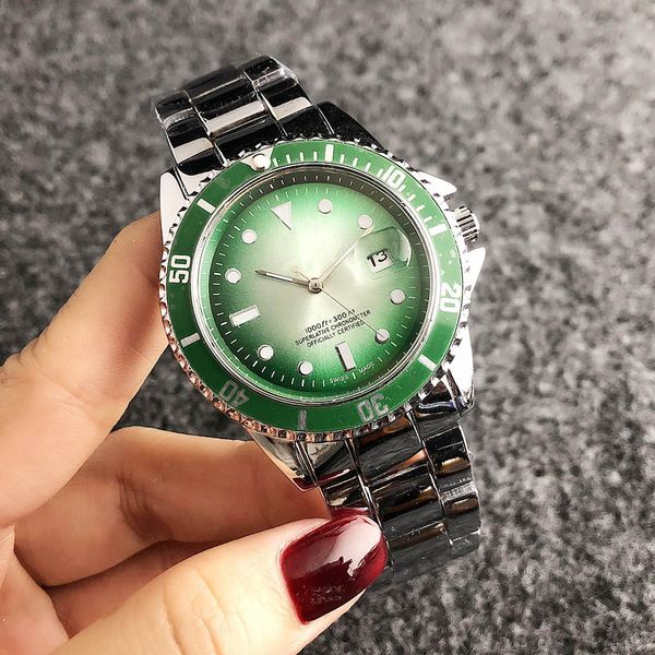 

Мода Кварцевые часы Женские Мужские стиль Металл стальной ленты дата календаря К