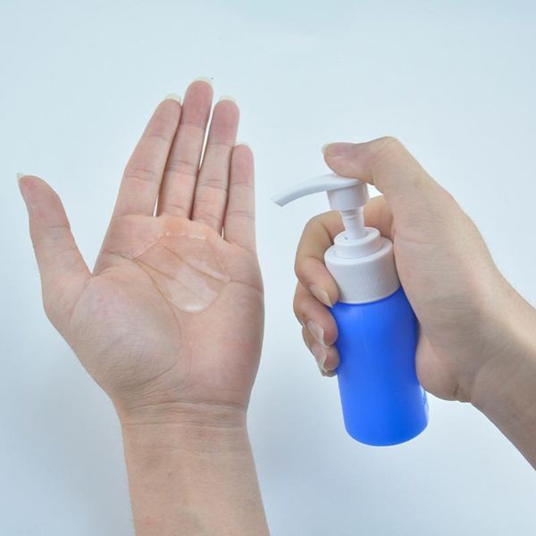 

silica gelrefillable lotion bottle extrusion travel empty cosmetic contain makeup spray bottle reusable min
