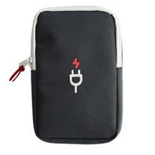 

mini earphone data cable usb travel portable case organizer pouch storage bags