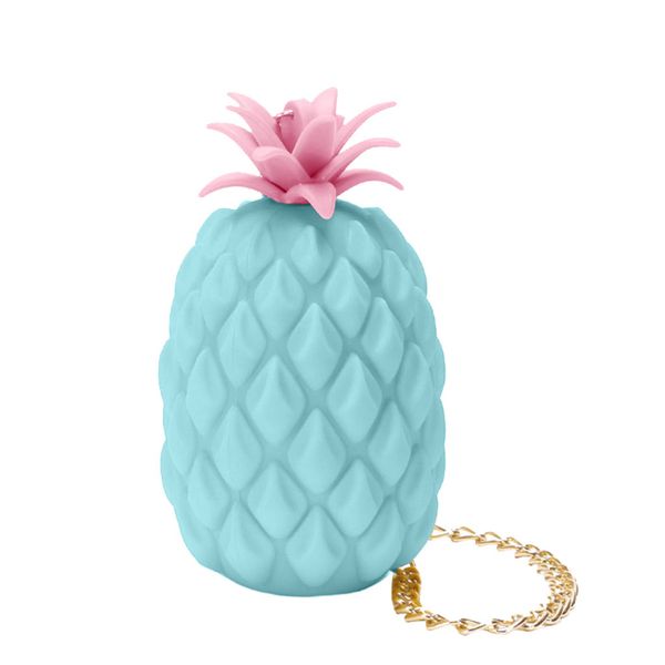 

women's pineapple jelly pack silicone messenger bag small shoulder bag carteras mujer de hombro#t2
