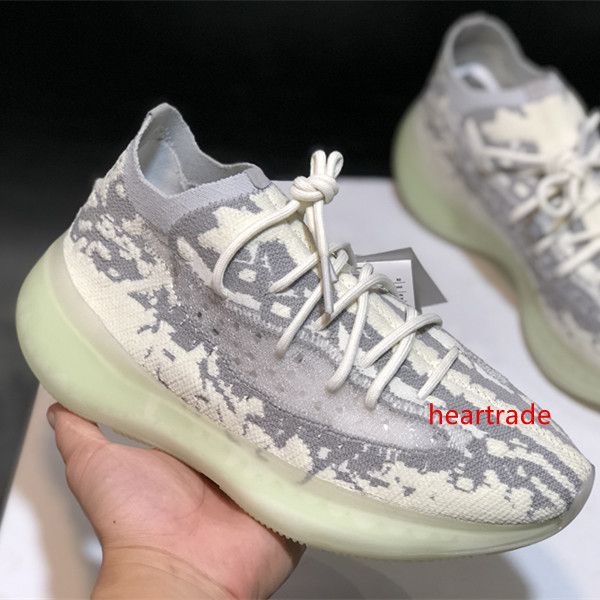 

380 v3 kanye west alien designer running shoes men women bold black and stark white citrin 3m outdoor sports sneakers 36-46