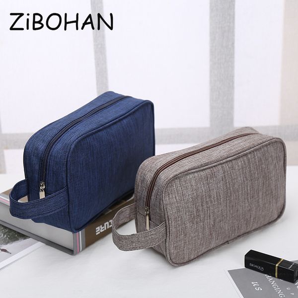 

cosmetic bags & cases zibohan women men small waterproof makeup bag travel beauty organizer case necessaries make up toiletry