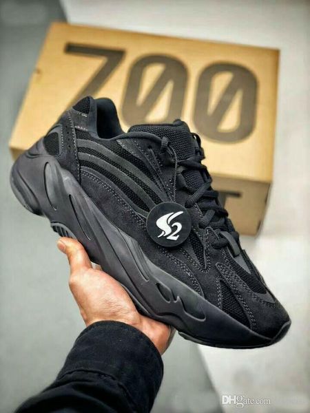 

2019 new 700 v2 wave runner kanye west black 3m reflective running shoes men women outdoor sports shoes