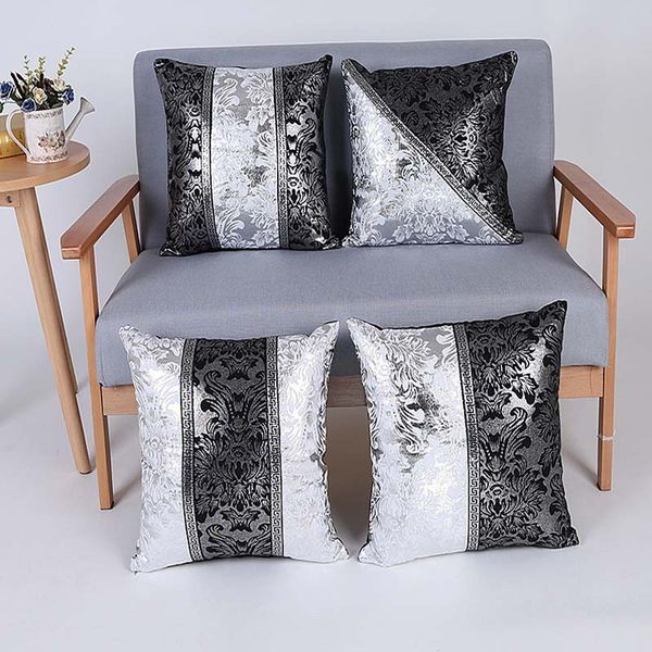 

new arrival simple style pillowcase chicken leg flower active printing decorative pilowcase cotton canvas pillowcase for sofa cushion cover