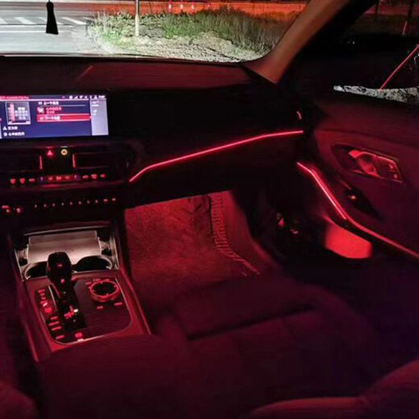 

led ambient light car neon interior door ac panel decorative light atmosphere for 3 series g20 g28 19-20 year