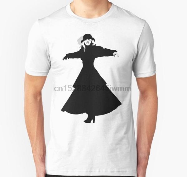 

men tshirt short sleeve stevie nicks t shirt(1) tee women t-shirt, White;black