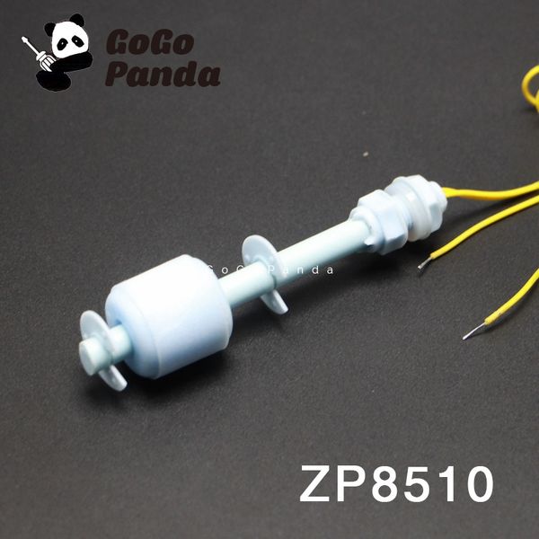 

zp8510 5pcs m10*85mm 100v 220v float switch mini type poly propy water level liquid sensor normal close nc