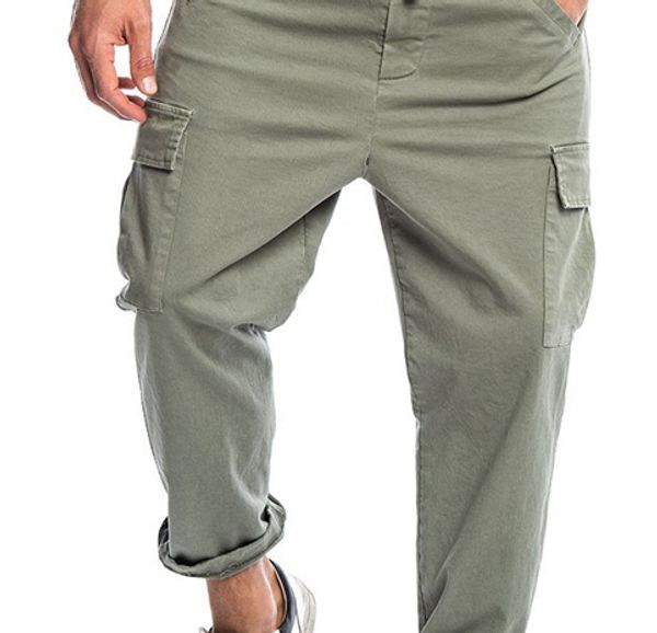 

gjgjg men casual loose straight zipper trousers sports dance hip hop plus size pants, Black