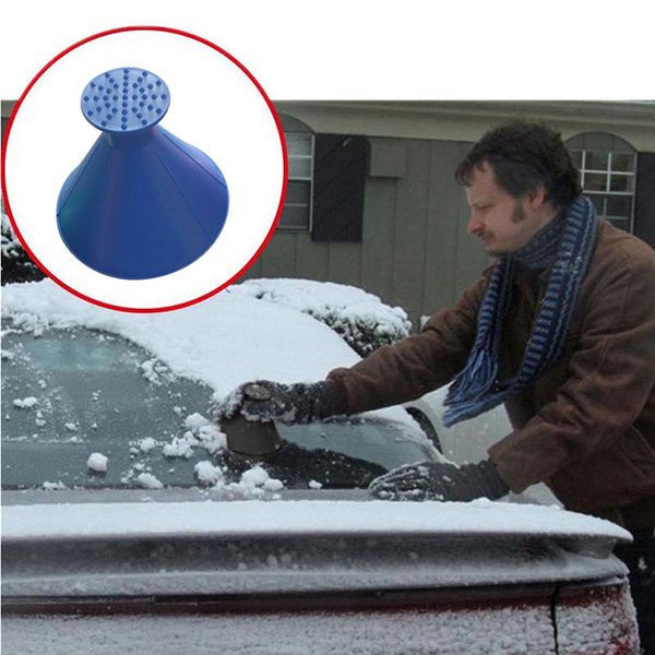 

snow shovels car magic window windshield car ice scraper shaped funnel snow remover deicer cone deicing tool dropshopping 2019