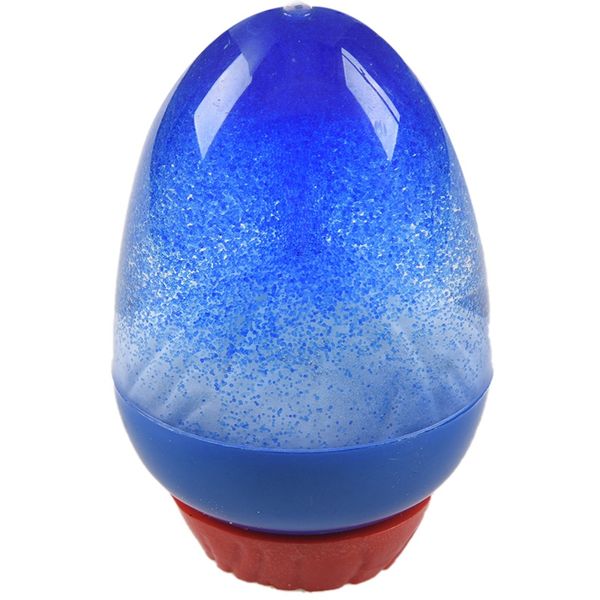 

egg sand clock liquid oil glass sandglass hourglass timer home decor relax gift blue