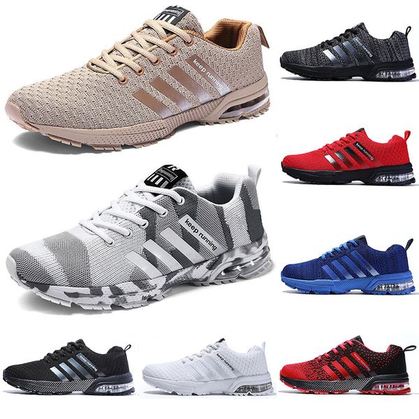 

new running casual shoes men women black white blue grey breathable cushion soft mens tainers outdoor sports sneakers size 36-45 color7