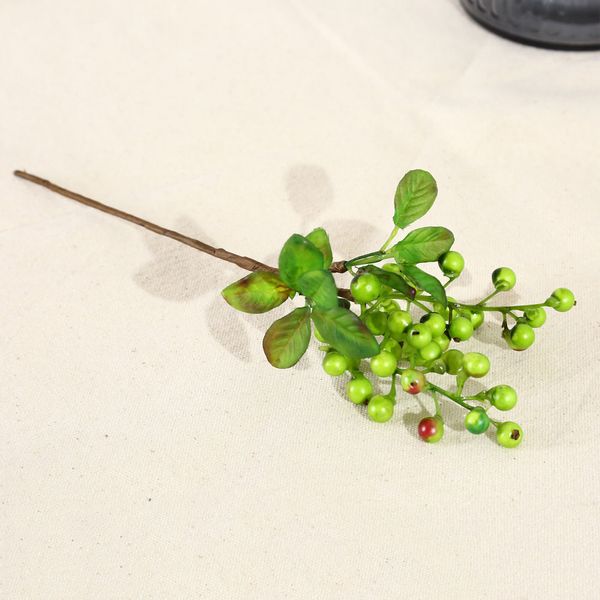 

new sale artificial simulation berry flower plant bouquet home wedding party decoration