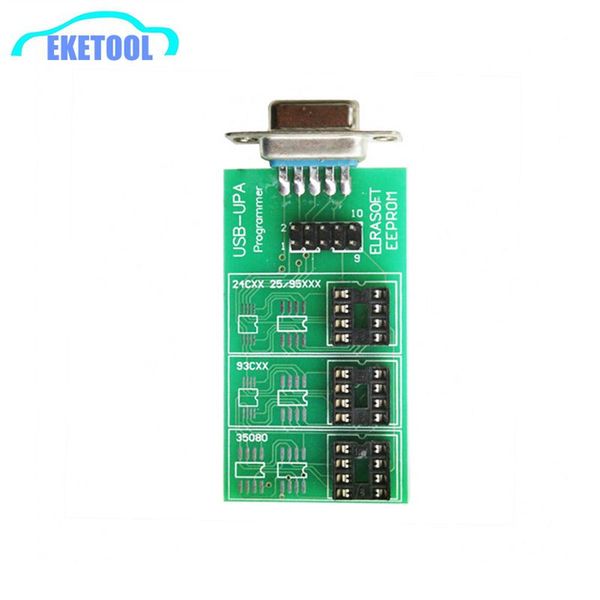 

5pcs/lot upa eeprom board adapter green pcb adaptor for upa usb v1.3 and xprog