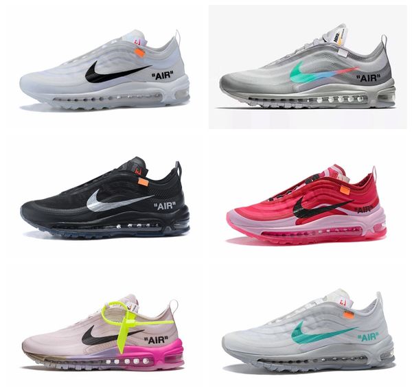 

New menta off og bullet men running hoe air white undefeated ilver metallic maxe gold port athletic 97 women neaker ize 12, White;red