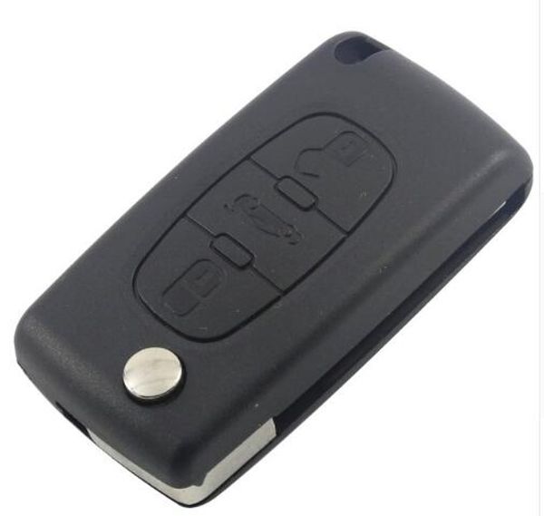 

auto key for peugeot remote 307 308 607 remote case shell key cover 3 buttons key case ce0523