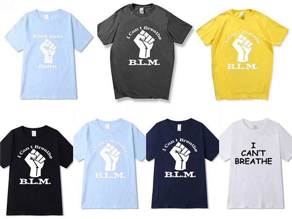 

я не могу дышать! 2020 летних дизайнер футболки для мужчин топы глаза letters вышивка t рубашка мужская одежда марка с коротким рукавом футб, White;black