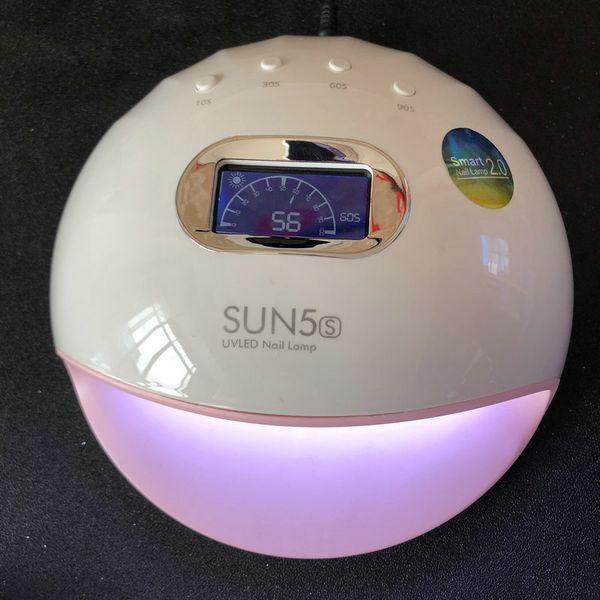 

led automatic induction uv nail light lamp 72w dual light source nail dryer four-speed timing machine blow dryer uv lamp