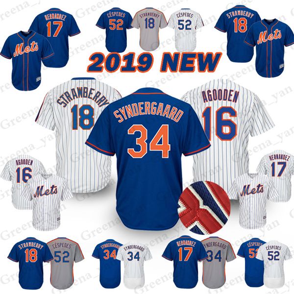 

New york met ba eball jer ey 34 noah 52 yoeni ce pede 18 darryl trawberry 17 keith hernandez 16 dwight gooden jer ey t hirt