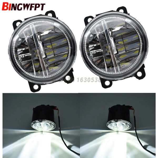 

2pcs car hight power led side fog light lamp assembly white 6000k for xk 2009-2010