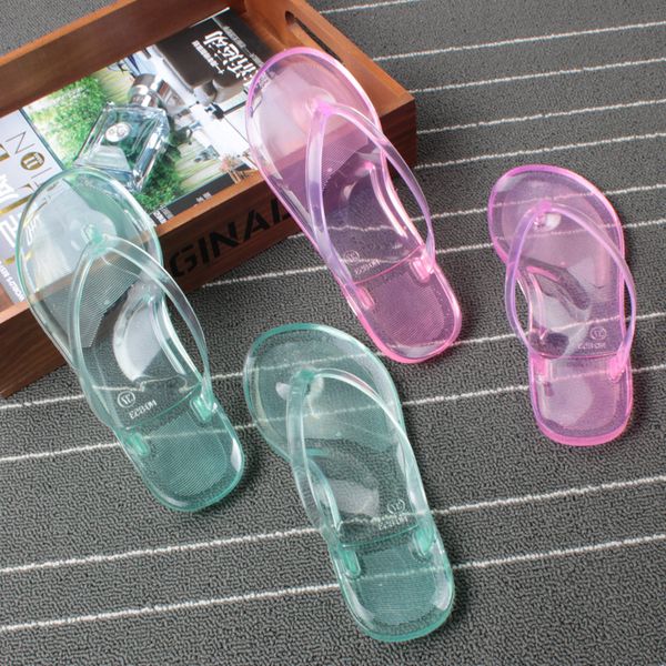 

the latest luxury designer sandals summer slip-on sandals crystal flip flops women's jelly shoes wide flat, Black