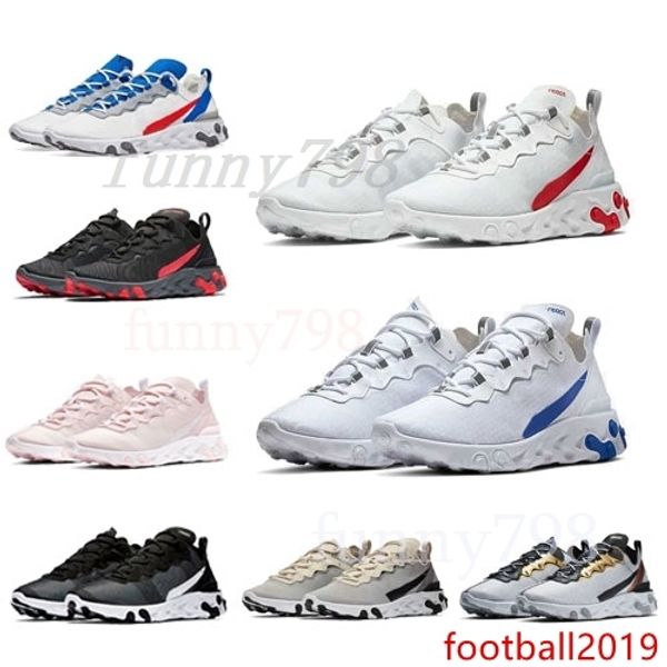

with ]2019 new quality react element 55 undercover x upcoming designer react-sports men women navy blue sneakers shoes