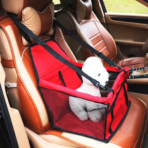 

1pc pet dog carrier pet car seat cover for dog accessories anti slip waterproof folding safety basket