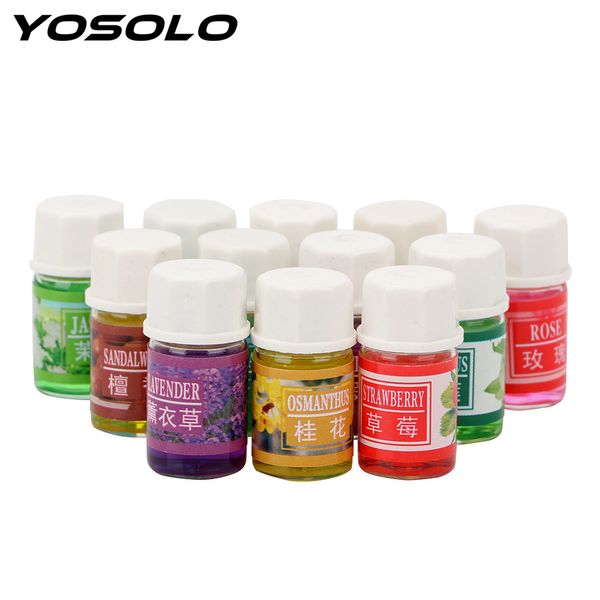 

yosolo 12 pieces/set car perfume for humidifier air freshener fresh air fragrances deodorants natural essential oil car styling