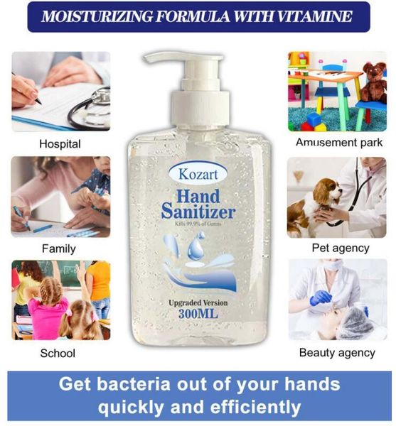 

60ml 30ml 240ml 300ml mini hand sanitizer disposable gel hand sanitizer outdoor travel mini sanitizer portable househould cleaning health