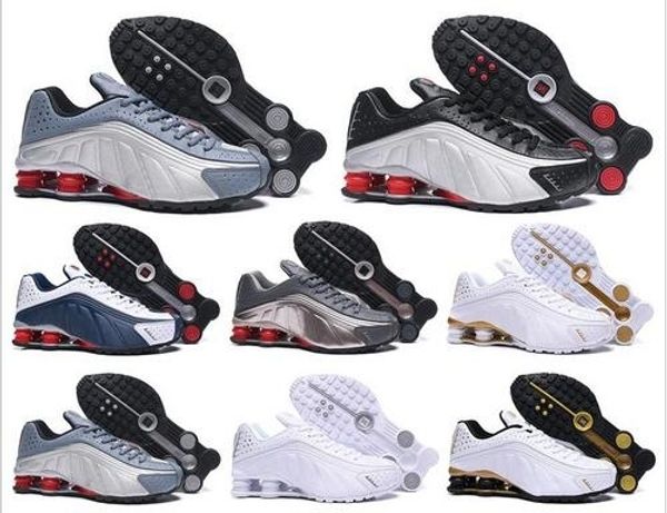 

r4 mens trainers 301 triple white black blue white red white silver red women running shoes