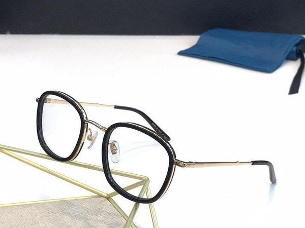 

0670 new fashion luxury designer optical glasses simple square glasses trend atmosphere style eyewear selling come with case, White;black