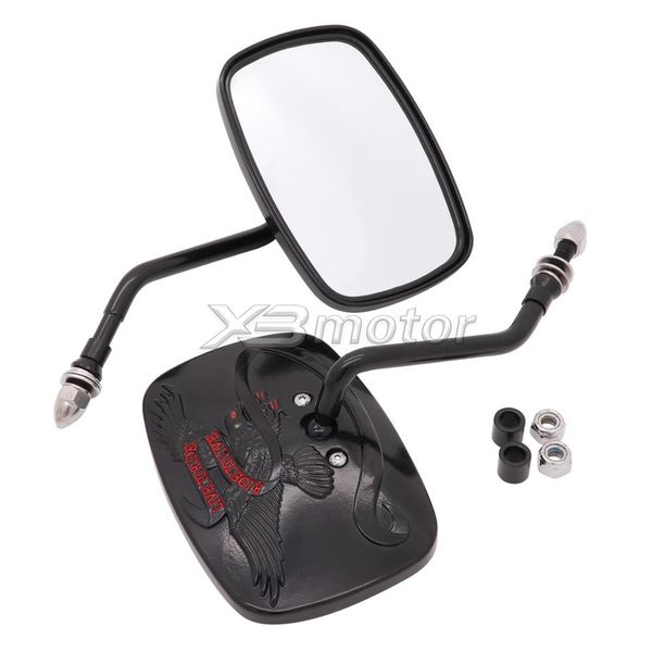 

motorcycle rear side mirror for road king touring xl 883 sportster road king fatboy softail bobber chopper street glide